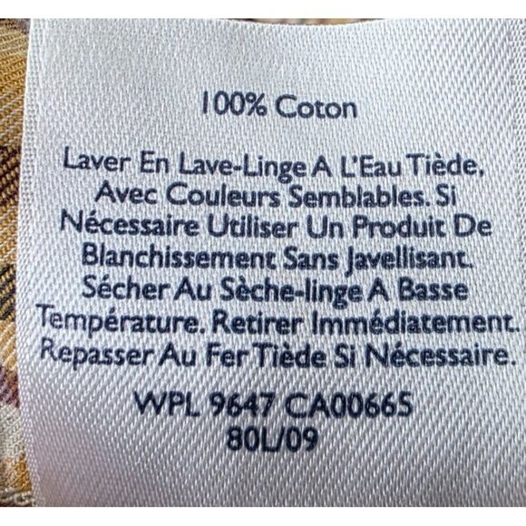 Eddie Bauer Shirt Size XL Extra Large Gray Flannel Button Down Outdoors Casual - Picture 9 of 16